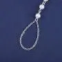 Yalice Pearl Finger Bracelet Ring Dainty Hand Chains Slave Finger Chain Jewelry for Women and Girls (Silver) Yalice Pearl Finger Bracelet Ring Dainty Hand Chains Slave Finger Chain Jewelry for Women and Girls (Silver)