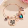 Birthday Gifts for Women Girls Bracelet, Birthday Charm Bracelets 10th 20th 30th 40th 50th 60th 70th 80th 90th Birthday Gift for Daughter, Sister, Friend, Teen Girls, Mom, Grandma