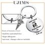 UJIMS Acupuncturist Gift Acupuncture Keychain Keep Calm Acupuncture On Keychain Gift for Acupuncture Graduation TCM Jewelry for Acupuncture Lover