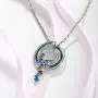 VIENNOIS Blue Heart Necklace & Heart Earrings Set - 925 Sterling Silver - Aquamarine Crystal Drop Dangle Earrings& Pendant (Jewelry 2) VIENNOIS Blue Heart Necklace & Heart Earrings Set - 925 Sterling Silver - Aquamarine Crystal Drop Dangle Earrings& Pendant (Jewelry 2)