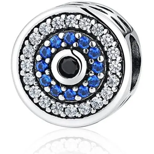 Eternalll Evil Eye Charms Authentic 925 Sterling Silver Fit Pandora Charms Bracelets,Blue Eyes Hand Beads Home Family Heart Love Spacer Charms Beads for Bracelet or Necklace Eternalll Evil Eye Charms Authentic 925 Sterling Silver Fit Pandora Charms Bracelets,Blue Eyes Hand Beads Home Family Heart Love Spacer Charms Beads for Bracelet or Necklace