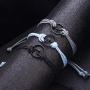 3Pcs/Set Boho Beach Wave Bracelets for Women Adjustable Friendship Bangle Surfer Jewelry