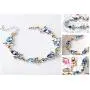RONLLNA Bracelet for Women Birthstone Charm Eternal Love Crystal Jewelry for Women Girl