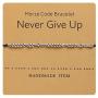 MRSXXNTY Morse Code Bracelet Keep Fucking Going Adjustable Bracelet Beads on Silk Cord Friendship Inspirational Jewelry Gifts for Her