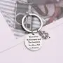 TzrNhm Blossom Retirement Gift Bless Your Retirement and The Journeys You Have Yet to Venture Keychain Moving Away Gifts