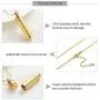 constantlife Cremation Jewelry for Ashes Openable Pill Case Urn Necklace Keepsake Perfume Memorial Pendant Locket Charm Accessories