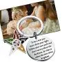 BAUNA OES Sorority Gifts Order of The Eastern Star Keychain to Be A Star You Must Shine Your Light Masonic Jewelry for Her
