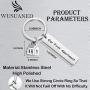 WUSUANED New Apartment Gift Our First Apartment Keychain Jewelry Housewarming Gift for Realtor