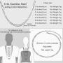 PROSTEEL 316L Stainless Steel Figaro Chain Necklace for Men/Women, Black/18K Real Gold Plated, 4mm to 13mm, 14inch to 30inch, Come Gift Box