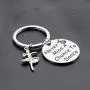 Zuo Bao Girls Dance Jewelry Never Miss A Chance to Dance Keychain Gifts for Dance Recitals Dancers and Dance Teams