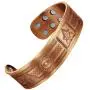 MasonicMan Masonic Pure Copper Magnetic Bracelet Bangle in Gift Pouch MasonicMan Masonic Pure Copper Magnetic Bracelet Bangle in Gift Pouch