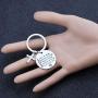 CYTING Christian Keychain 1 Corinthians 13:7 Love Bears All Things Believes All Things Hopes All Things Endure All Things Love Never Fails Religious Jewelry Inspirational Gift