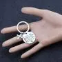 CYTING Christian Keychain 1 Corinthians 13:7 Love Bears All Things Believes All Things Hopes All Things Endure All Things Love Never Fails Religious Jewelry Inspirational Gift