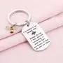 BEKECH Honey Bee Charm Keychain Perhaps the Bee Is More Honored Because of What She Does for Others Bee Jewelry Keyring Appreciation Gift for Teachers, Coworkers,Employees BEKECH Honey Bee Charm Keychain Perhaps the Bee Is More Honored Because of What She Does for Others Bee Jewelry Keyring Appreciation Gift for Teachers, Coworkers,Employees
