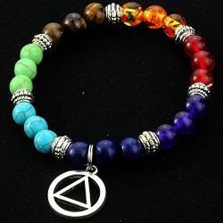 Kivosliviz Recovery Gifts for Women Bracelet Gift for Sobriety AA Gifts for Women NA Recovery Addiction Gifts Sobriety Bracelet