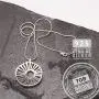 Tigerborg Womens 925 Pure Sterling Silver Handmade Energy and Light Pendant– Exclusive Scandinavian Design Jewelry – Unique gift – Comes with 1mm Sterling Silver Snake Chain Length 18” and a Gift Box