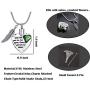 Heart Urn Necklace for Ashes Stainless Steel Cremation Jewelry for Ashes Keepsake Necklaces …