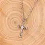 Charms Cross Pendant Necklace with Cubic Zirconia, Platinum Plated Stainless Steel Christian Jewelry for Women ZY061 Charms Cross Pendant Necklace with Cubic Zirconia, Platinum Plated Stainless Steel Christian Jewelry for Women ZY061