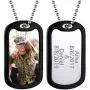 GoldChic Jewelry Personalized Photo Necklace for Men Women, Customized Round/Heart/Square Memory Picture Medallion Pendant Wheat Chain Hip Hop Jewelry, Multi Chain Length 18-30 inches (with Gift Box)