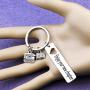 Bookworm Retirement Keychain Enjoy Your New Chapter New Beginnings Jewelry Librarian Teacher Gift(Enjoynew chapter-KR)