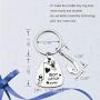 SIDIMELO You Fit Me Perfectly You are My Missing Piece Keychain Couples Puzzle Jewelry Her or His Gifts