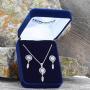 Montana Silversmiths Dreaming in Pink Opal Jewelry Set