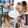 Dainty Letter Choker Butterfly Pendant Necklace 18k Gold Shaker Choker for Women Mama CZ Heart Pendant Chain Necklace 16