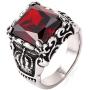 U7 Men Vintage Dragon Claw Ring, Gothic Skull Ring, Statement Bully Ring, Retro Hawk Rings, Ring Size 6 to 13, with Gift Box