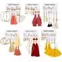 JACEDOFU 36 PairsTassel Earrings Layered Long Thread Ball Dangle Earrings Stud Earring Bohemian Tiered Tassel Drop Earrings Fashion Jewelry for Women Girls Valentine Birthday Party Gifts JACEDOFU 36 PairsTassel Earrings Layered Long Thread Ball Dangle Earrings Stud Earring Bohemian Tiered Tassel Drop Earrings Fashion Jewelry for Women Girls Valentine Birthday Party Gifts