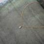 Fstrend Fashion Rhinestone Necklace Dainty Simple Choker Necklaces Jewelry for Women and Girls(Gold)