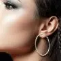 4 Pairs Upgrade Big Hoop Earrings, stainless steel Steel Hoop Earrings 18K Gold Plated Rose Gold Plated Silver for Women Girls Sensitive Ears(4 Colors Set) 4 Pairs Upgrade Big Hoop Earrings, stainless steel Steel Hoop Earrings 18K Gold Plated Rose Gold Plated Silver for Women Girls Sensitive Ears(4 Colors Set)