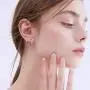 Cubic Zirconia Hoop Earrings Set - Sterling Silver Hypoallergenic CZ Huggies Earrings Crystal Small Hoop Earrings for Women Girls 2 Pairs Cubic Zirconia Hoop Earrings Set - Sterling Silver Hypoallergenic CZ Huggies Earrings Crystal Small Hoop Earrings for Women Girls 2 Pairs