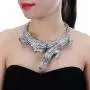 Fashion Silver/Gold/Rose Gold Adjustable Snake/Crocodile Alligator/Scorpion Chain Choker Collar Statement Bib Necklace/Jewelry Set for Women/Men/Teens Fashion Silver/Gold/Rose Gold Adjustable Snake/Crocodile Alligator/Scorpion Chain Choker Collar Statement Bib Necklace/Jewelry Set for Women/Men/Teens