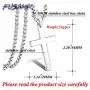 Fusamk Fashion Titanium Steel Prayer Cross Pendant Necklace,24'' Box Chain Fusamk Fashion Titanium Steel Prayer Cross Pendant Necklace,24'' Box Chain
