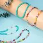 Hicarer Seed Bead Choker Necklace Tiny Beaded Choker Boho Colorful Choker Necklace Chain Jewelry for Women and Girls, Adjustable 12-16 Inches (Color Set 1, 8 Pieces)