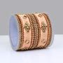 SANARA Indian Fashionable Silk Thread Party Wear Bangle for Women Bracelet/Kada Bridal Bangle Set Pair Jewelry
