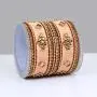 SANARA Indian Fashionable Silk Thread Party Wear Bangle for Women Bracelet/Kada Bridal Bangle Set Pair Jewelry