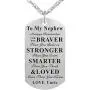 Kisseason to My Niece Nephew Birthday Gift Jewelry Dog Tag Keychain Pendant Necklace from Aunt Uncle Kisseason to My Niece Nephew Birthday Gift Jewelry Dog Tag Keychain Pendant Necklace from Aunt Uncle
