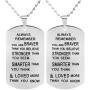 ALoveSoul Inspirational Gift Necklace - Always Remember You are Braver Than You Believe Pendant Necklaces