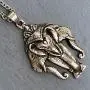 Holy 3 Headed Elephant God Erawan Ganesha Hindu Indian Thai Laos Laotian Pewter Mens Pendant Necklace Money Good Luck Lucky Charm Protection Amulet Safe Travel Talisman for men Stainless Steel Chain Holy 3 Headed Elephant God Erawan Ganesha Hindu Indian Thai Laos Laotian Pewter Mens Pendant Necklace Money Good Luck Lucky Charm Protection Amulet Safe Travel Talisman for men Stainless Steel Chain