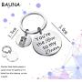 BAUNA Doctor Who Keychain Tardis Keychain with Police Box Charm Youre The Doctor to My Rose Couple Gift Keychain Set for 2