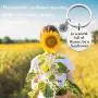 MAOFAED Sunflower Gift Sunflower Lover Gift Inspiration Gift Girl Jewelry Gift for Friend In A World Full of Roses Be a Sunflower MAOFAED Sunflower Gift Sunflower Lover Gift Inspiration Gift Girl Jewelry Gift for Friend In A World Full of Roses Be a Sunflower