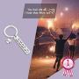 Best Friend Keychain You Had Me At...I Hate That Bitch Too Funny Keychain Gift for Teens Girls Sister Graduation Gift Friendship Jewelry(KR-I hate That)