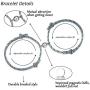 Tarsus Magnetic Couple Bracelet Set Vows of Eternal Love Jewelry Gifts for Couple Bestfriend
