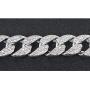 KOSMOS-LI CZ Rhinestone Choker Necklace for Women Jewelry Hip Hop Cuban Link Chain