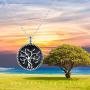 JUSTKIDSTOY Cremation Jewelry for Ashes 925 Sterling Silver Tree of Life Urn Necklace of Ashes Memorial Keepsake Family Jewelry Gifts for Women Men