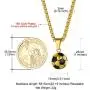 GOLDCHIC JEWELRY Number Necklace, Customized Unisex Boys Mens Stainless Steel Baseball Cross Necklace/Soccer/Football/Basketball Necklace with Chain 22”+2'' Extender,Sports Fan Gift GOLDCHIC JEWELRY Number Necklace, Customized Unisex Boys Mens Stainless Steel Baseball Cross Necklace/Soccer/Football/Basketball Necklace with Chain 22”+2'' Extender,Sports Fan Gift