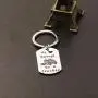 Zuo Bao Drive Safe Keychain My Heart Belongs to A Trucker Husband Keychain Gift for Truckers Wife Girlfriend