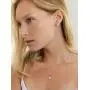 Mariell Ultra Dainty 10.5mm Cubic Zirconia Round Halo Necklace & Stud Earrings Set -14K Rose Gold Plated Mariell Ultra Dainty 10.5mm Cubic Zirconia Round Halo Necklace & Stud Earrings Set -14K Rose Gold Plated