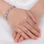 EVER FAITH Wedding Jewerly Hand Accessory Prong Cubic Zirconia Birthstone Marquise Leaf Elegant Tennis Bracelet